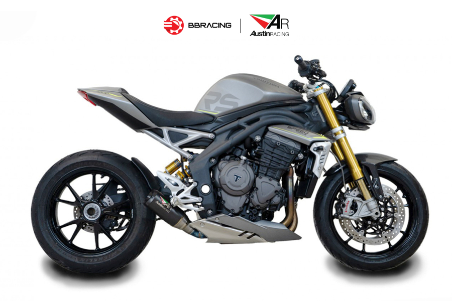 Austin Racing Triumph Speed Triple RS 2021-22 - Slip On GP1R Tem Màu