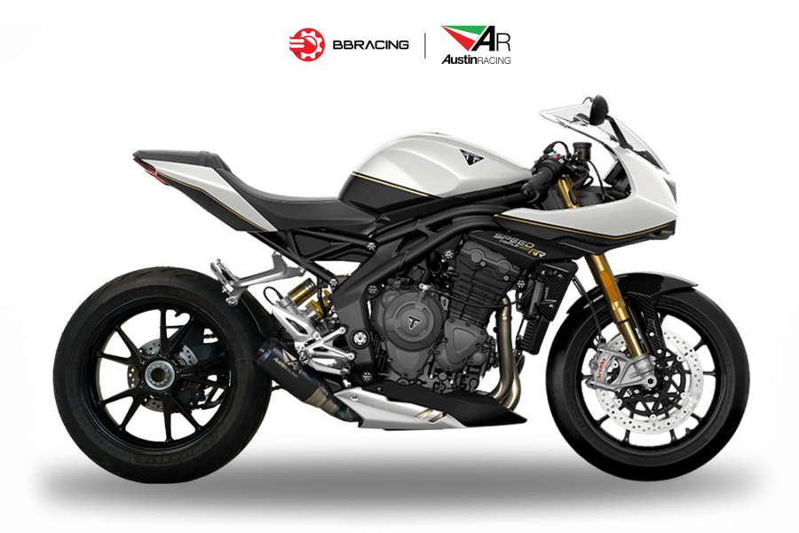 Austin Racing Triumph Speed Triple RR 2021-22 - Slip On GP1R Tem Laser