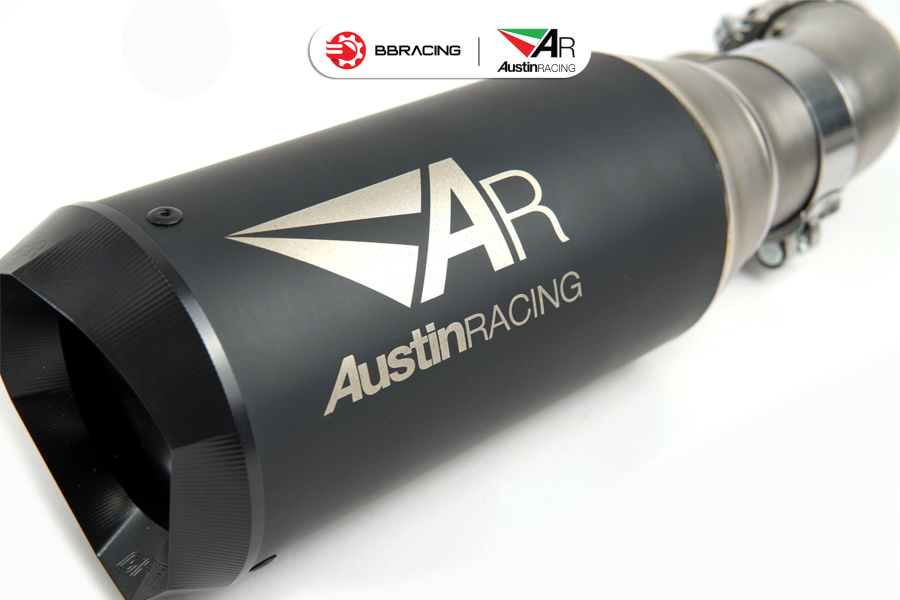 Austin Racing Triumph Speed Triple RS 2021-22 - Slip On GP1R Tem Laser