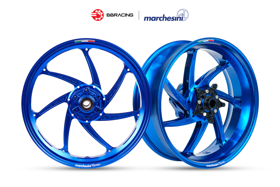 Mâm Marchesini BMW S1000 RR 2020-25 - Xanh