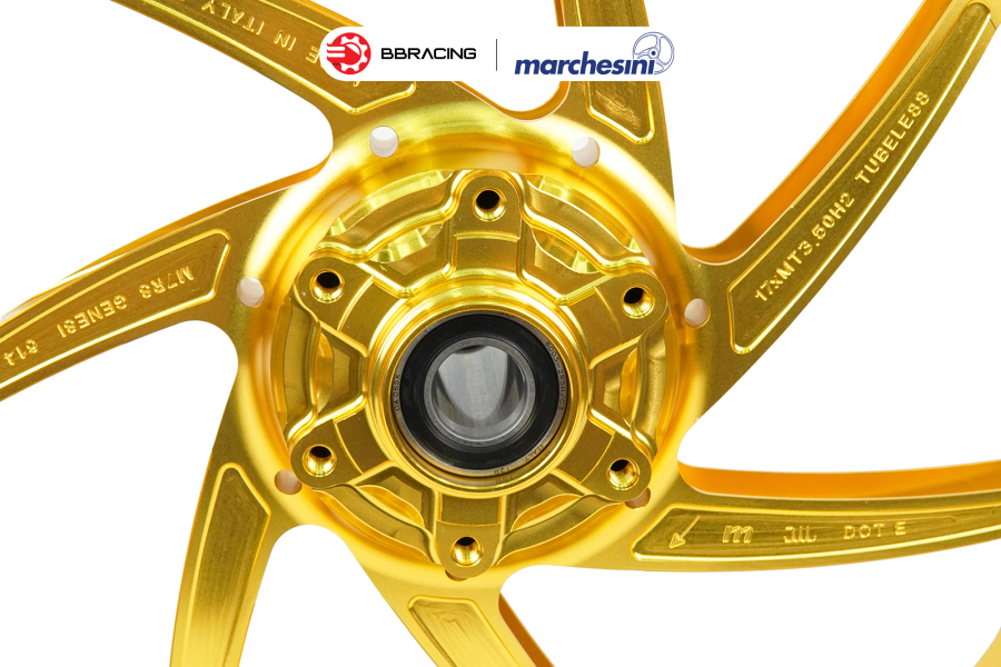 Mâm Marchesini BMW S1000 RR 2020-25 - Vàng