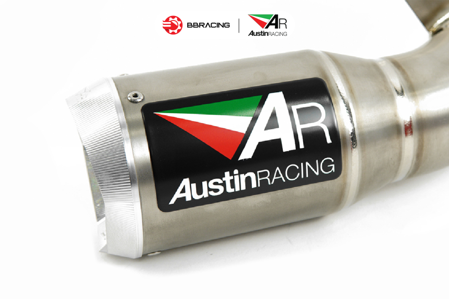 Austin Racing Universal - Slip On GP1R Tem Dán
