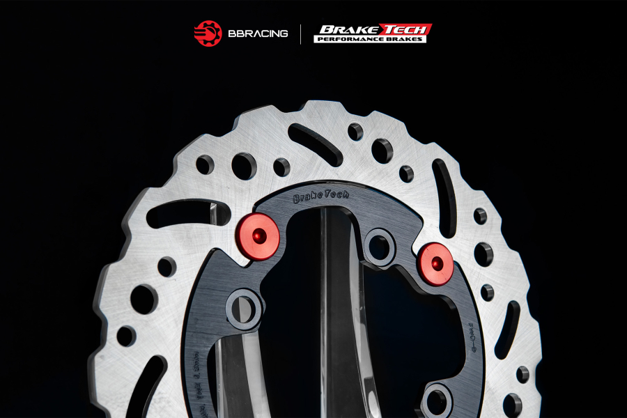 Đĩa Thắng Braketech Yamaha Y125Z Sau 220mm