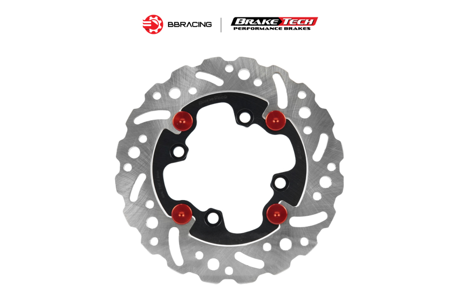 Đĩa Thắng Braketech Yamaha Y125Z Sau 220mm
