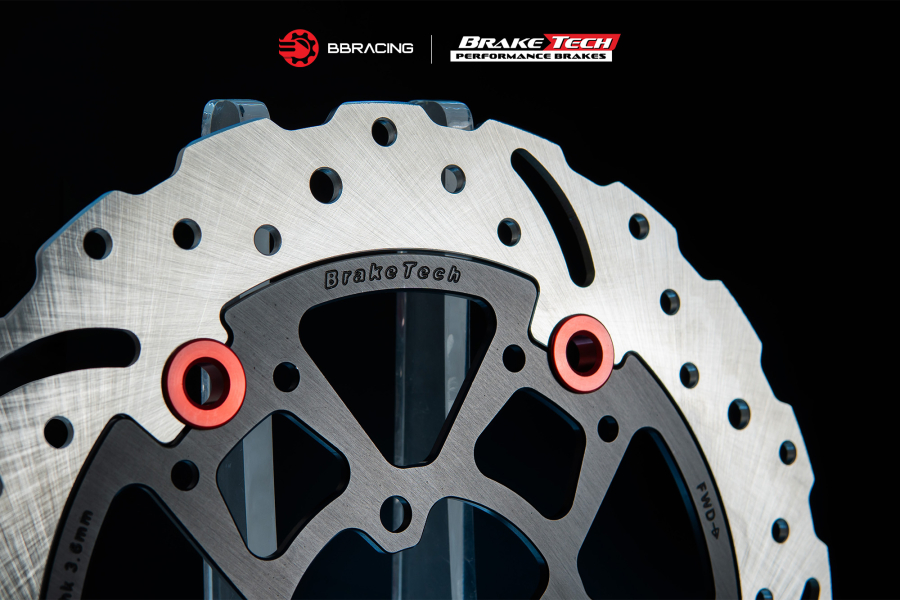 Đĩa Thắng Braketech Yamaha Y125Z Trước Oversize 267mm
