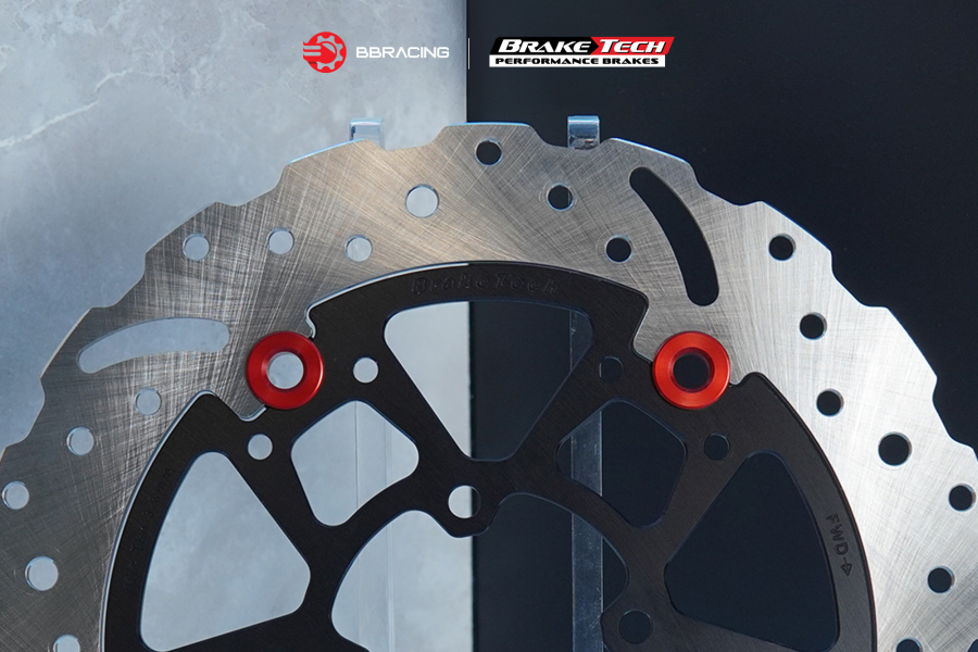 Đĩa Thắng Braketech Yamaha Y125Z Trước Oversize 267mm