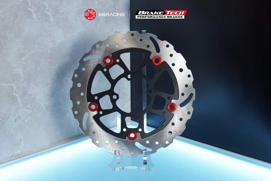 Đĩa Thắng Braketech Yamaha Y125Z Trước Oversize 267mm
