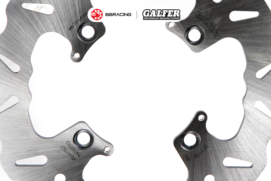 Đĩa Thắng Galfer Triumph T100, T120 Sau 255mm