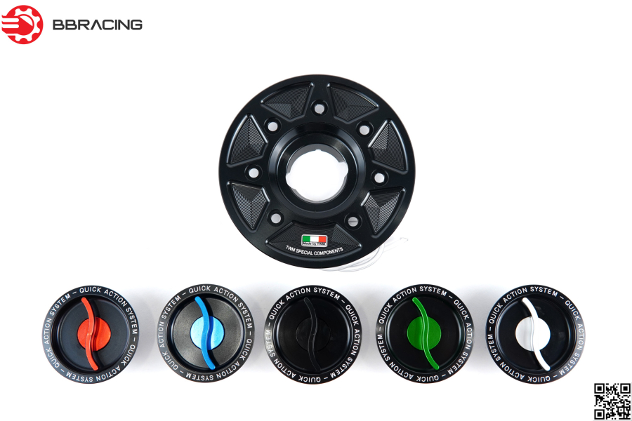 Nắp Xăng TWM Kawasaki Ninja 400, 650 2017-21 Đen