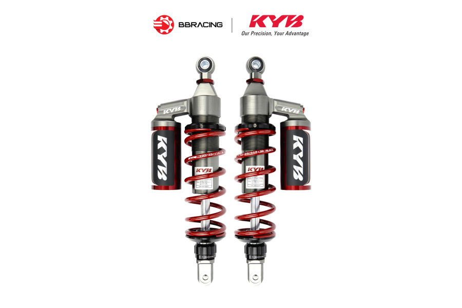 Phuộc Sau Honda Airblade 160 - KYB Elite Đỏ