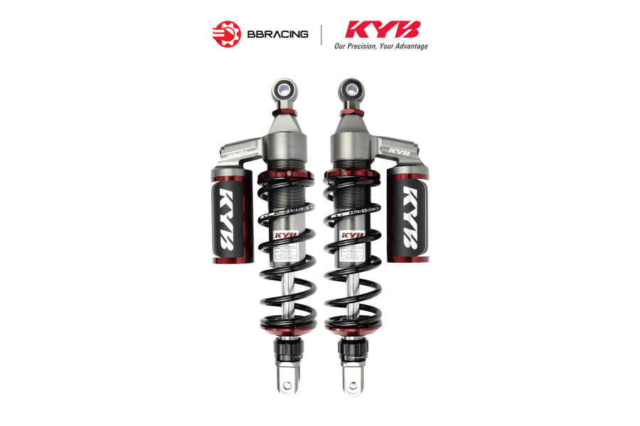 Phuộc Sau Honda Airblade 160 - KYB Elite Đen