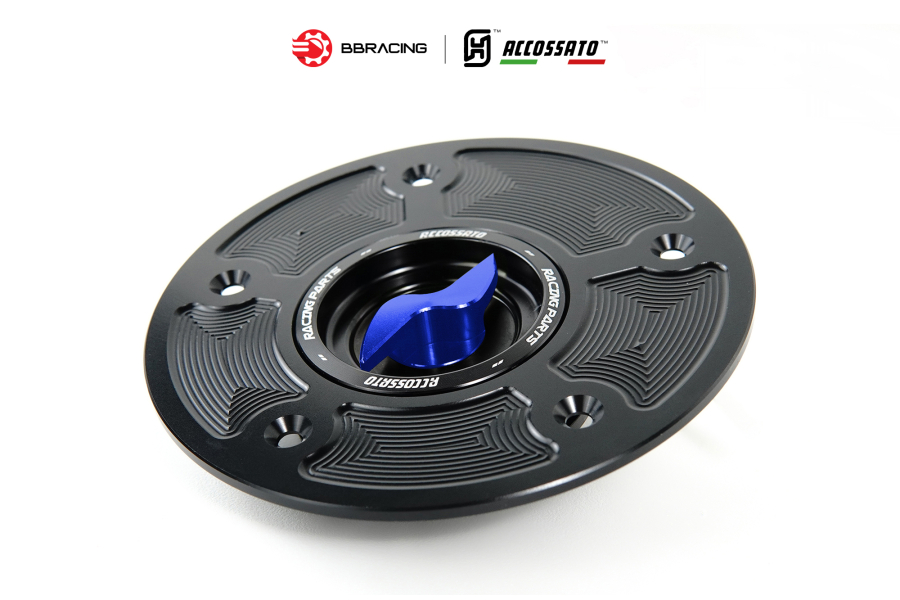 Nắp Xăng Accossato Honda FC110 Xanh Dương