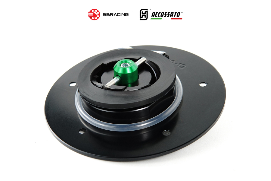 Nắp Xăng Accossato Honda FC110 Xanh Lá