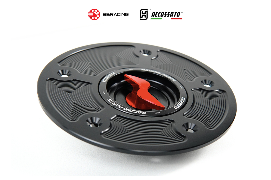 Nắp Xăng Accossato Honda FC110 Đỏ