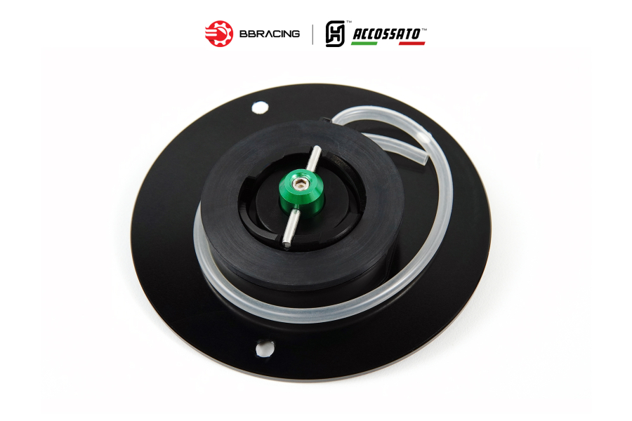 Nắp Xăng Accossato Kawasaki FC113 Xanh Lá