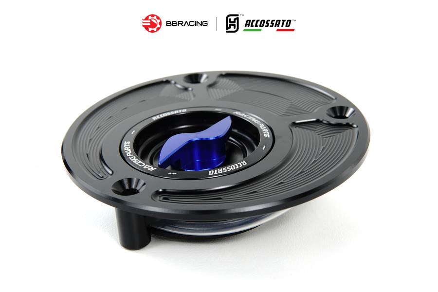 Nắp Xăng Accossato Yamaha FC124 Xanh Dương