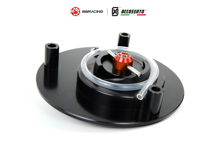 Nắp Xăng Accossato Yamaha FC124 Đỏ