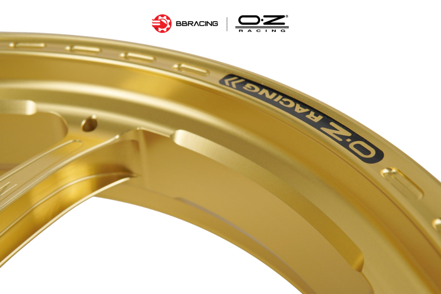 Mâm OZ Racing Yamaha R1, R1M 2015-2024 - Vàng