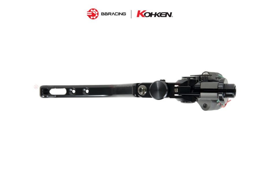 Tay Côn KOHKEN Racing Đen - Lever Ngắn