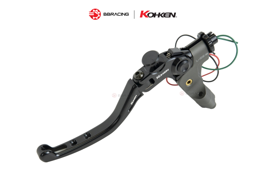Tay Côn KOHKEN Racing Vàng - Lever Ngắn