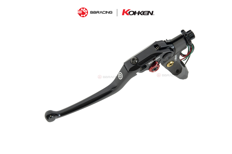 Tay Côn KOHKEN Avanza Vàng - Lever Brembo Corsa Corta