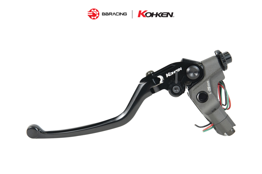 Tay Côn KOHKEN Avanza Đen - Lever Brembo Corsa Corta