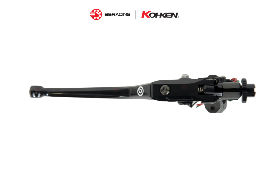 Tay Côn KOHKEN Avanza Đen - Lever Brembo Corsa Corta