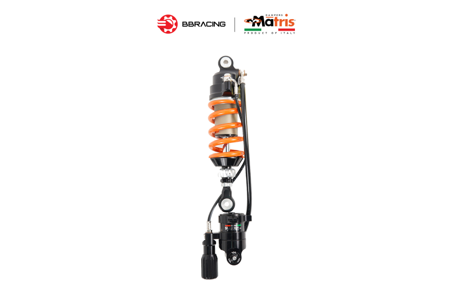 Phuộc Sau Matris Triumph Trident 660 + Bình Dầu + HPA
