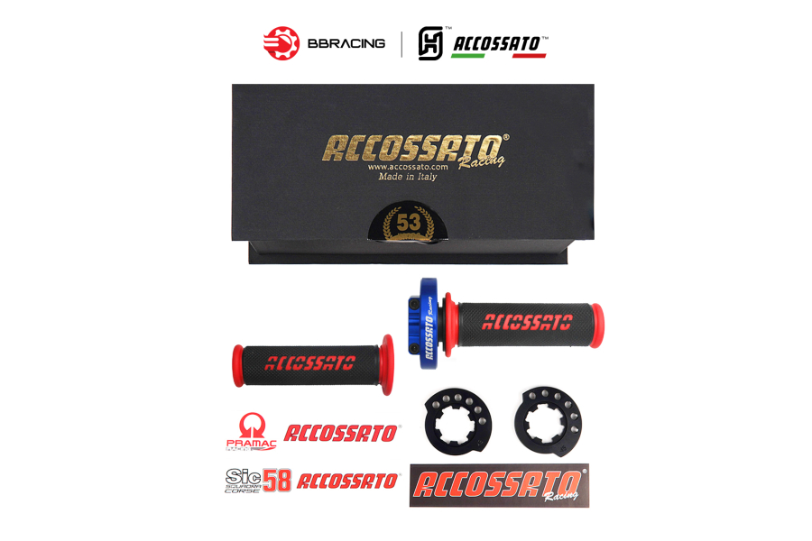 Cùm Ga CNC Accossato MY007 - Xanh Dương