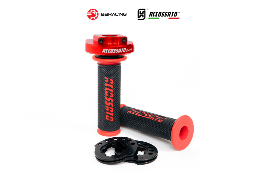 Cùm Ga CNC Accossato MY007 - Đỏ