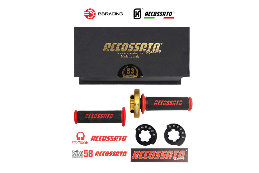 Cùm Ga CNC Accossato MY007 - Vàng