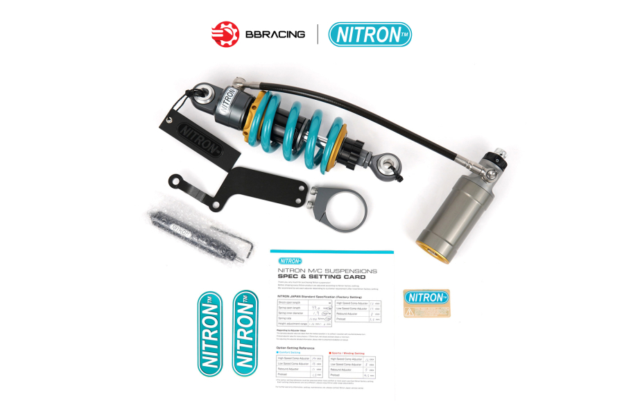 Phuộc Sau Nitron R3 Honda Sonic 150 - Xanh