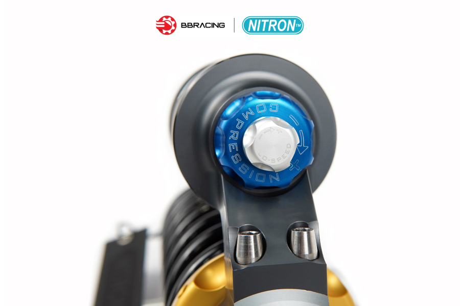 Phuộc Sau Nitron R3 Honda Vario - Đen