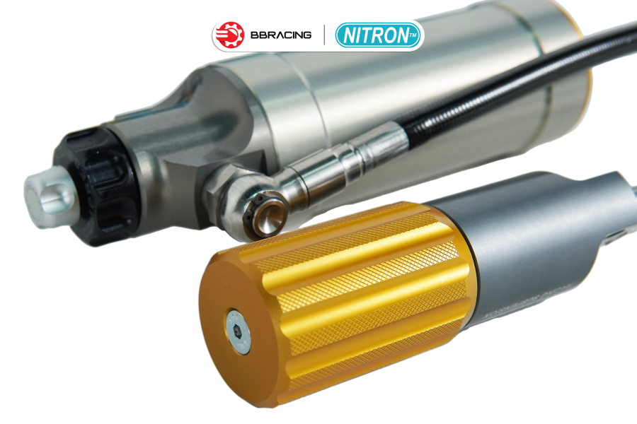 Phuộc Sau Nitron R3 Kawasaki Z1000 2014-24 - Xanh