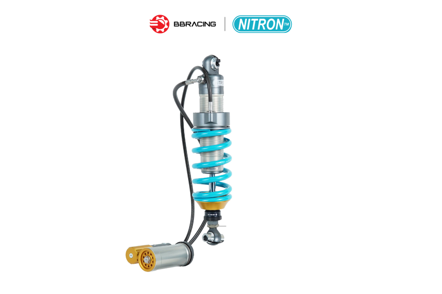 Phuộc Sau Nitron R3 Kawasaki Z1000 2014-24 - Xanh