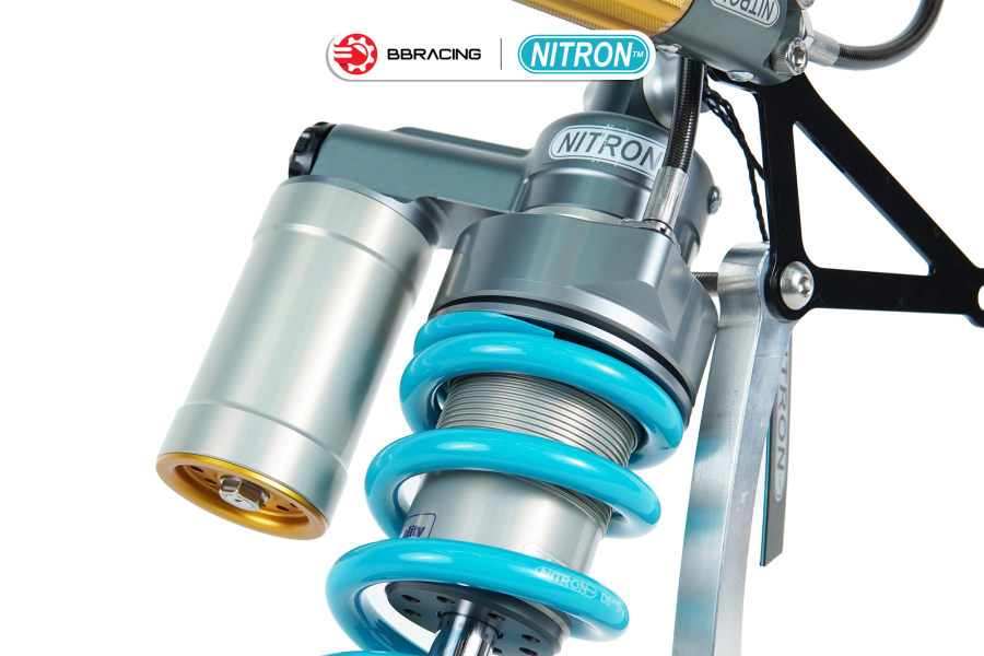 Phuộc Sau Nitron R3 Kawasaki ZX-10R 2016-20 - Xanh