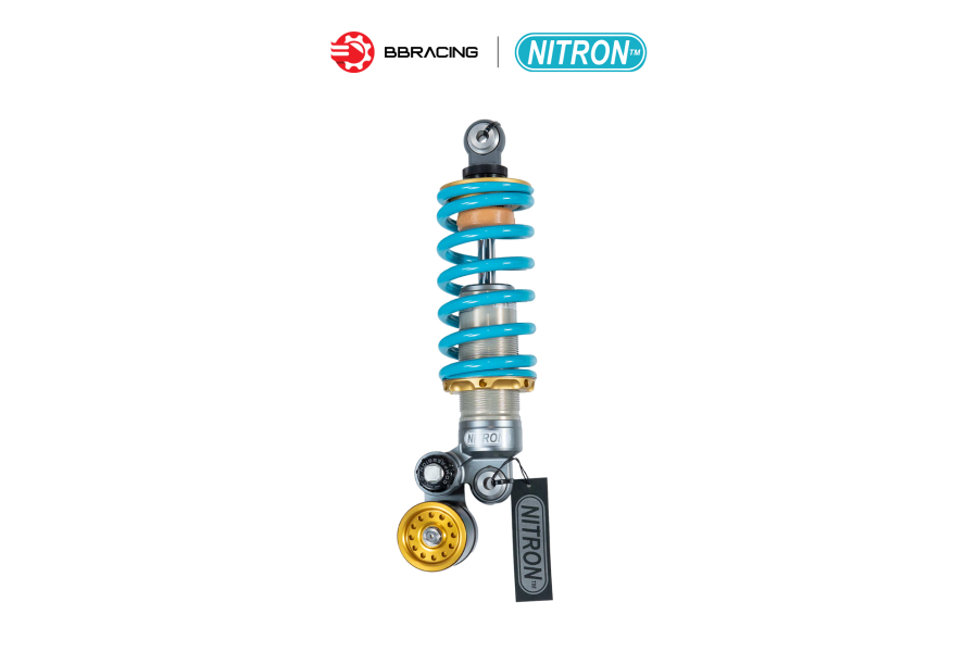 Phuộc Sau Nitron R3 Triumph Bonneville Bobber 2019-24 - Xanh