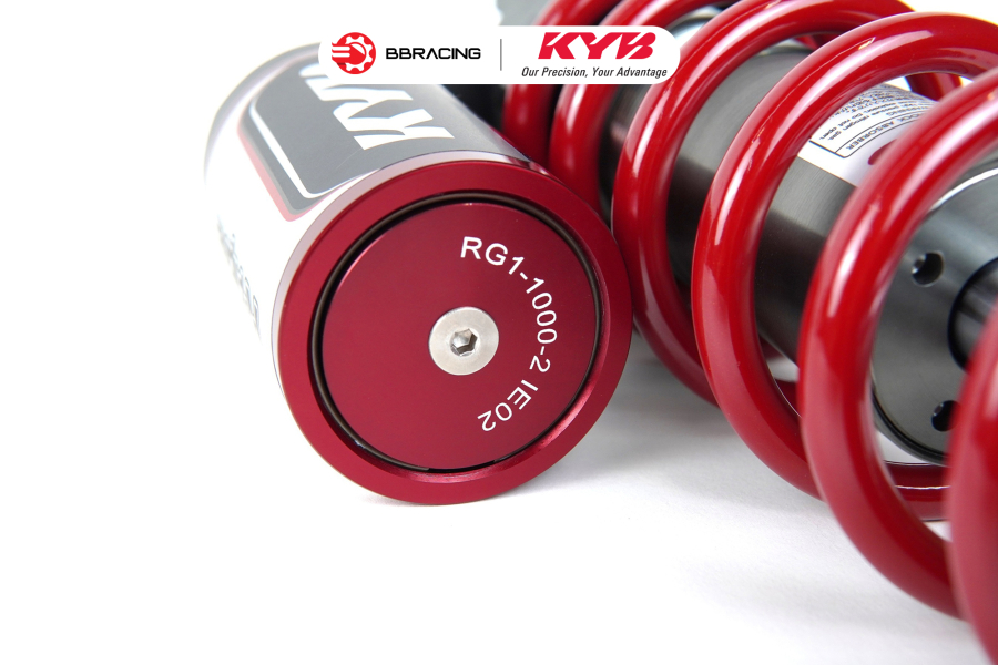 Phuộc Sau Honda Click 150 - KYB Alpha Đỏ