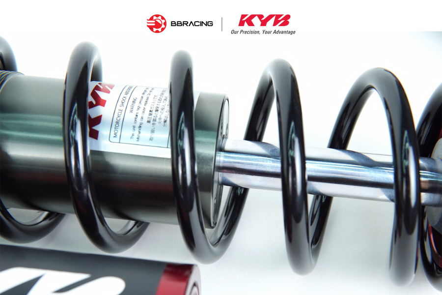 Phuộc Sau Honda Wave - KYB Alpha Đen