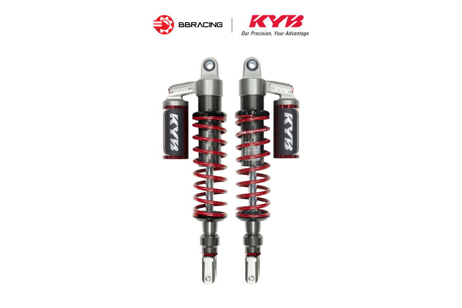 Phuộc Sau Honda Forza 300 - KYB Alpha Đỏ