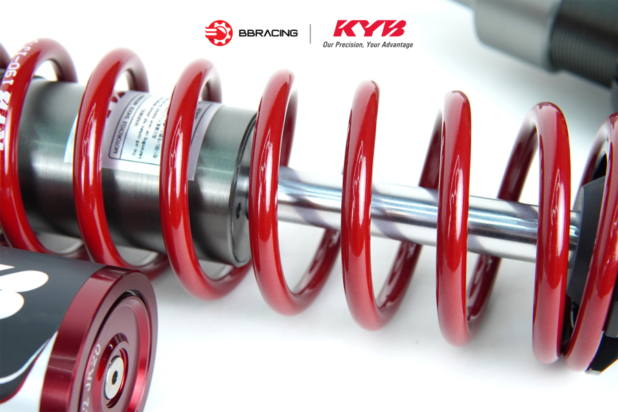 Phuộc Sau Honda SH 350 - KYB Elite Đỏ