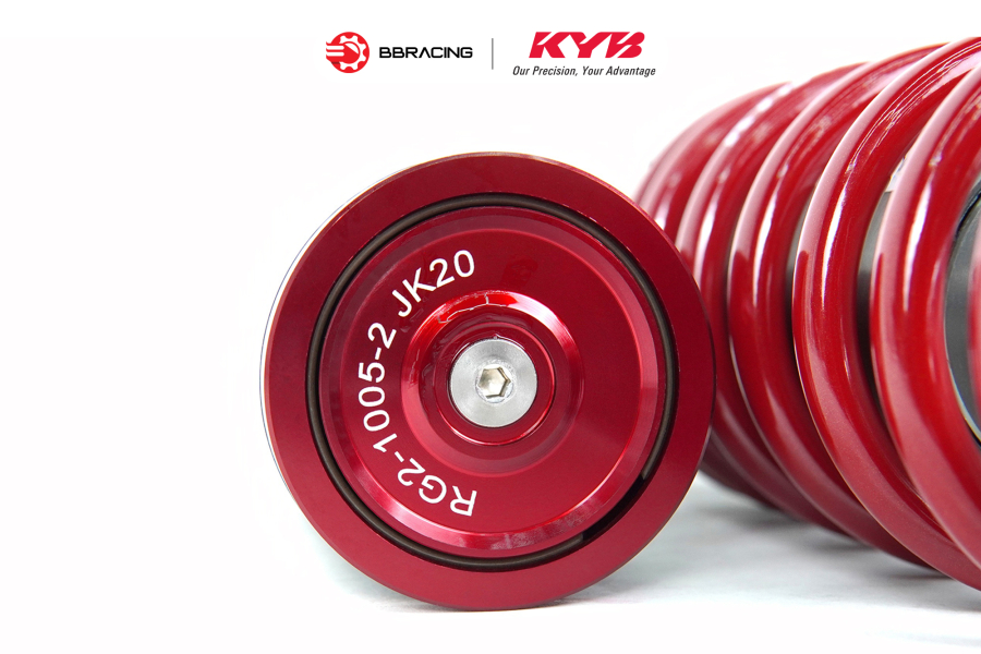 Phuộc Sau Honda SH 350 - KYB Alpha Đỏ
