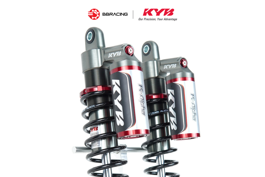 Phuộc Sau Honda SH 350 - KYB Alpha Đen
