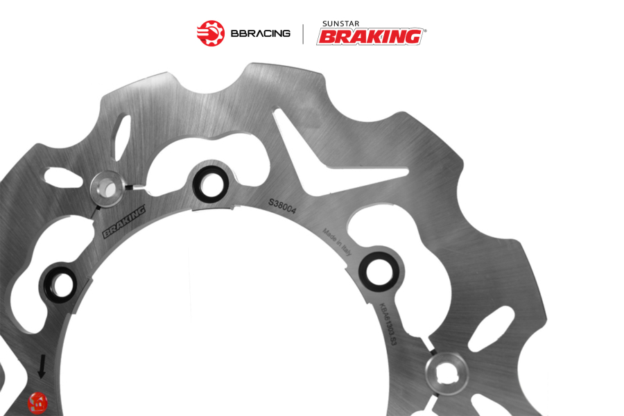 Đĩa Thắng Braking Honda SH 300, 350i Trước Oversize 276mm