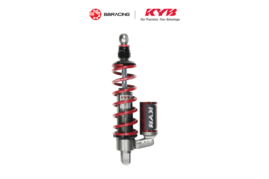 Phuộc Sau Honda Click 150 - KYB Elite Đỏ