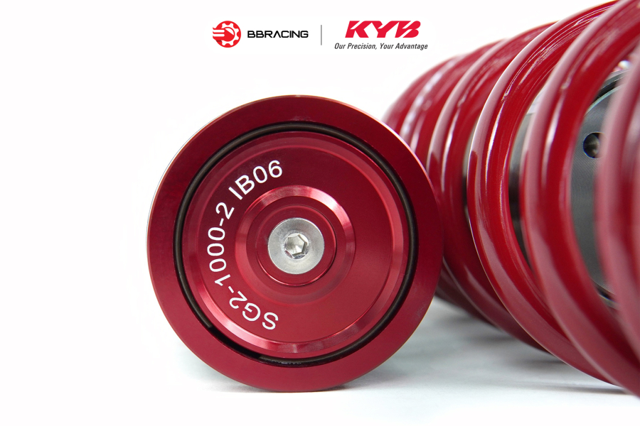 Phuộc Sau Honda Wave - KYB Elite Đỏ