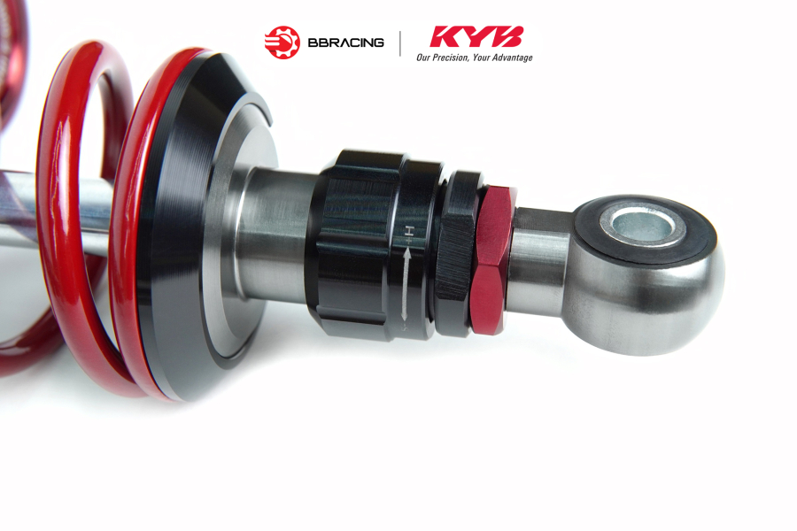 Phuộc Sau Honda Wave - KYB Elite Đỏ