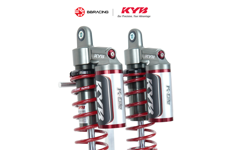Phuộc Sau Yamaha NVX 155 - KYB Elite Đỏ
