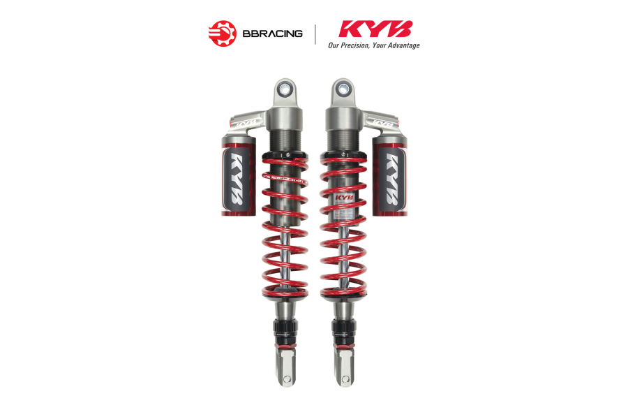 Phuộc Sau Honda Forza 300 - KYB Elite Đỏ