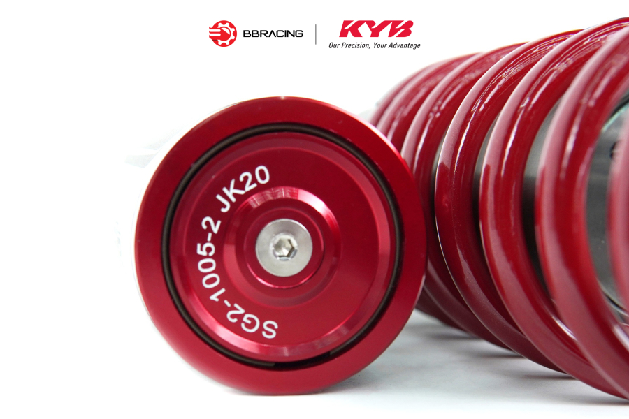 Phuộc Sau Honda Forza 300 - KYB Elite Đỏ